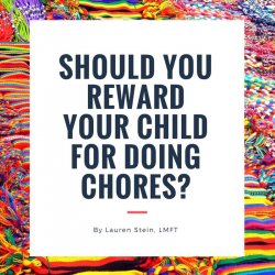 should you reward your child for doing chores