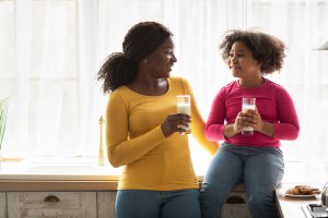 A mother smiles as she talks to her child. This could symbolize the support a child therapist in Scotch Plains, NJ can provide for parents and children. Contact us for EMDR therapy for children, child therapy for anxiety and other services.