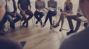 Image of a group of 8+ people sitting together in a circle. Have you found yourself wondering if there are options for "group therapy near me"? There is! We offer many options for support group in Scotch Plains, NJ 07076.