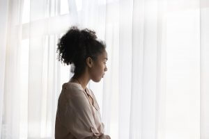Image of a woman looking pensively out a window. Have you been wondering if a trauma therapist can help you overcome the emotions after narcissistic abuse? EMDR therapy is a tool we use during trauma therapy. Contact us today to talk with an EMDR therapist in Scotch Plains, New Jersey. 07076 | 07091 | 07033 | 07016