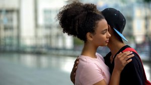 Image of a teen couple hugging. Get parenting advice on teen dating violence. We provide parenting help and online therapy for teens. Learn more from a teen counselor in Scotch Plains, NJ 07076. Read more now!