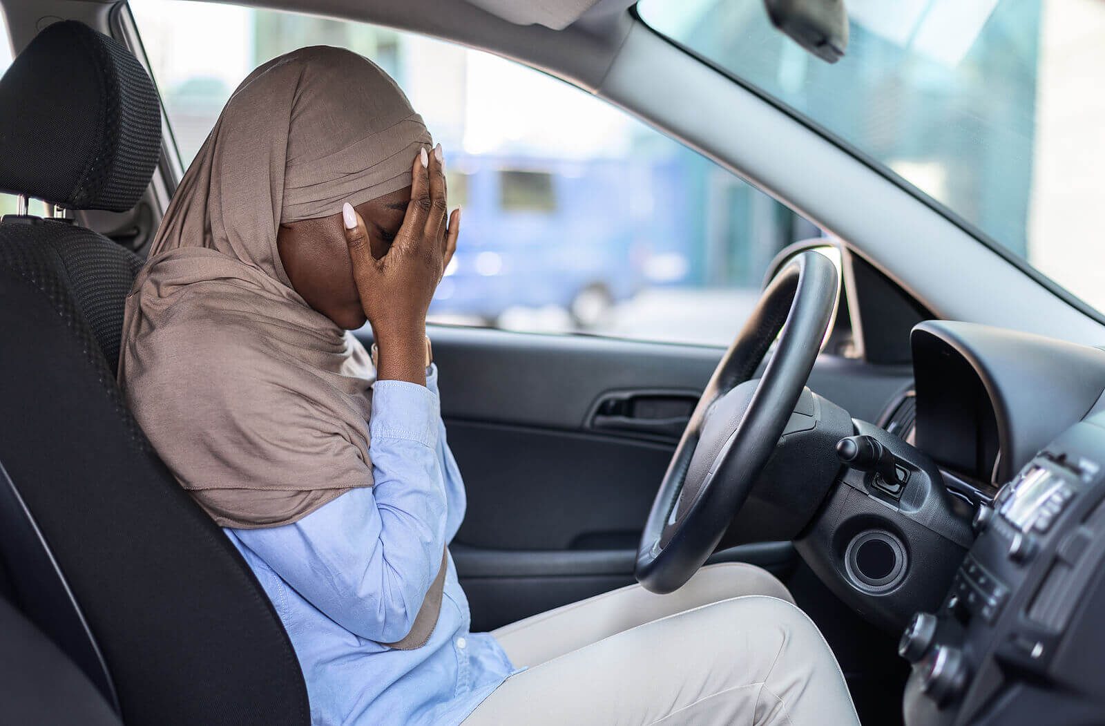 Image of a woman covering her face while sitting in the car. Have you considered anxiety treatment in Westfield, NJ? A therapist can help you address your fear of driving in anxiety therapy. If have experienced signs of anxiety then it is time to start anxiety counseling. Reach out now to start in New Jersey
