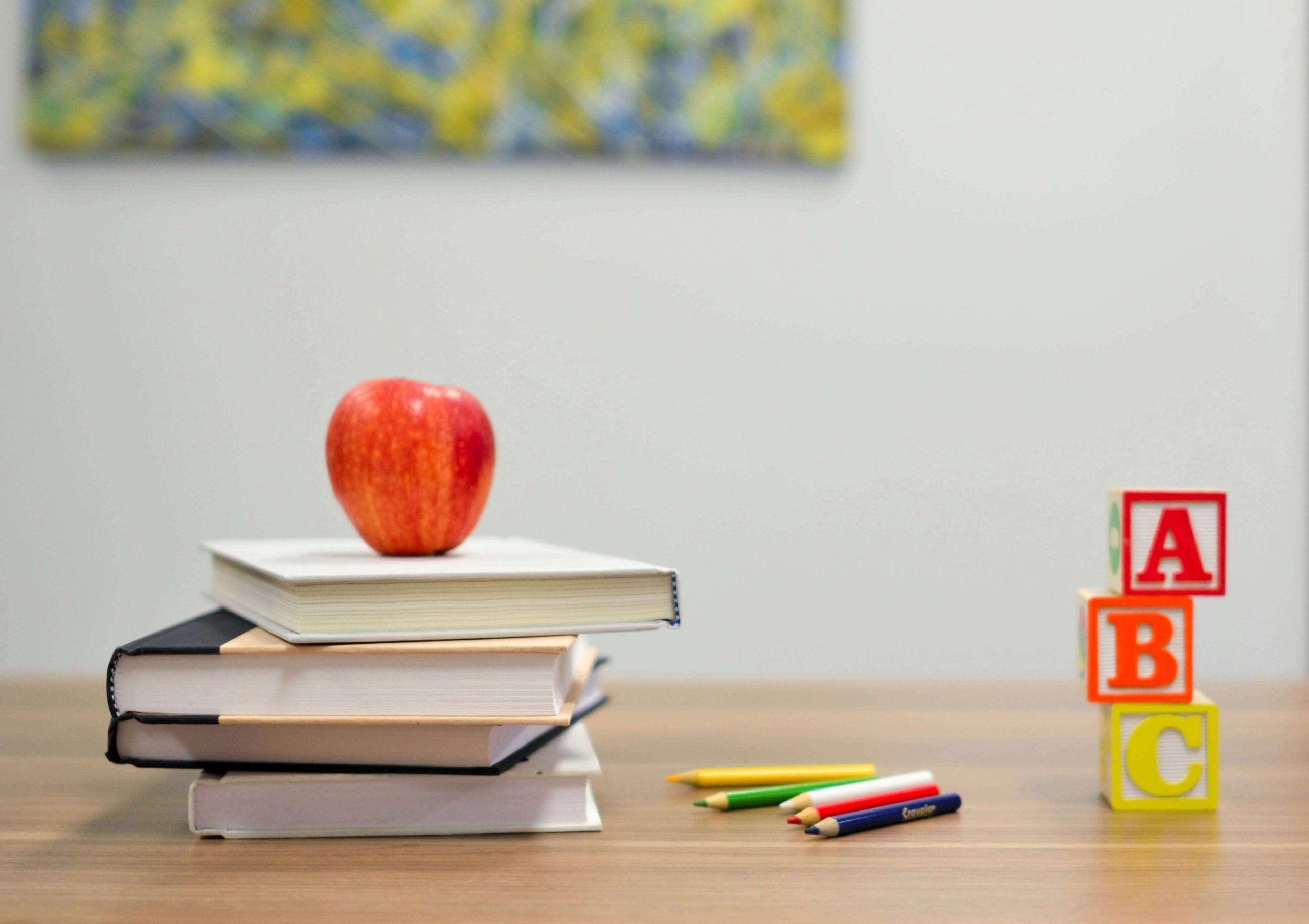 Books, pencils, and classroom learning materials representing a successful back-to-school transition in Scotch Plains. Serving Scotch Plains and nearby communities with support for children adjusting to new school routines and academic expectations.